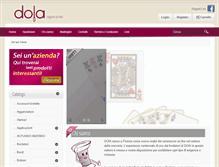 Tablet Screenshot of doiamerceria.com